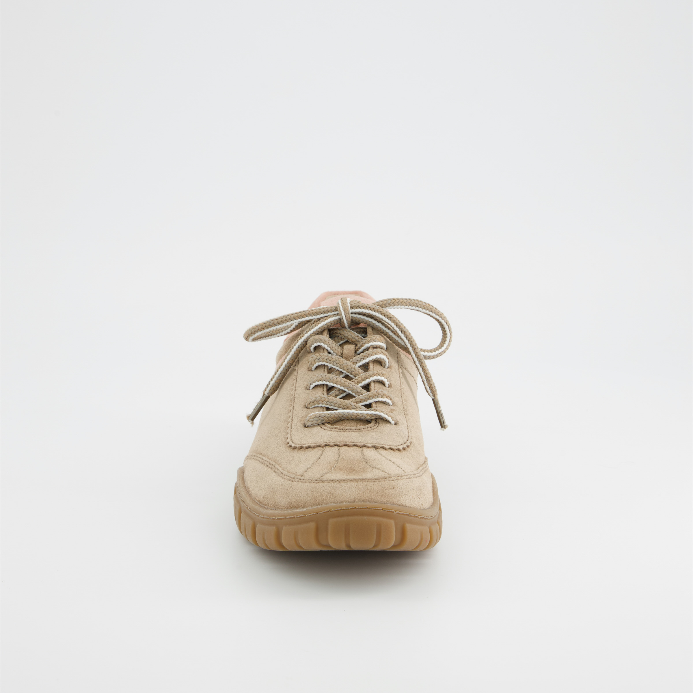 Sneakers with a removable insole, in beige - Paul Green